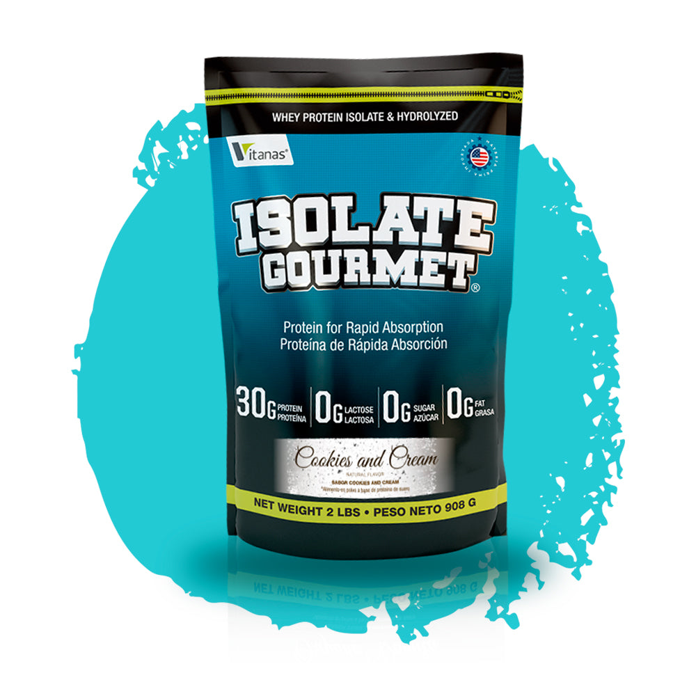 Proteina Whey Isolate Gourmet Cookies & Cream