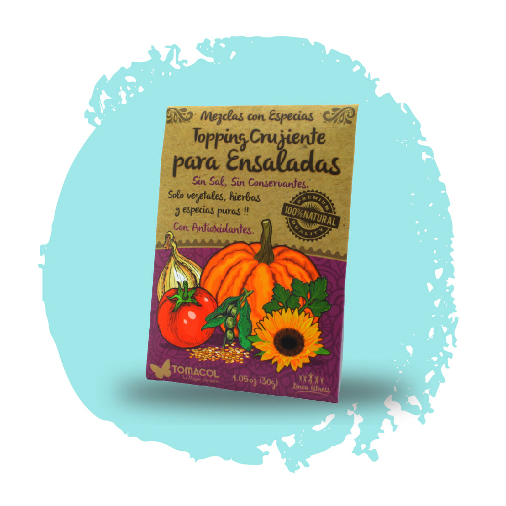 Topping Crujiente para Ensaladas TomaCol 30gr 100% Natural