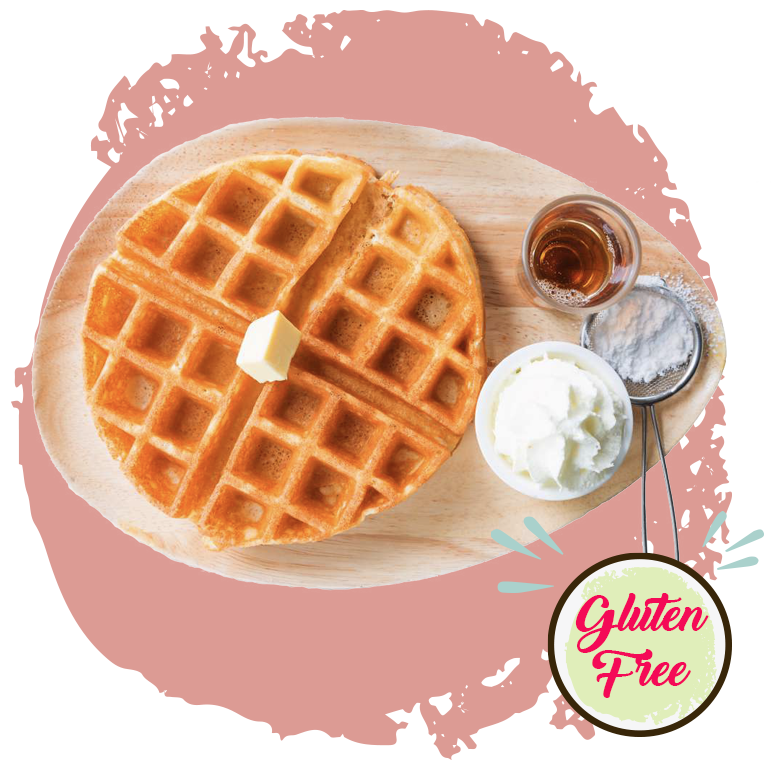 Waffles Harina de Almendra 3 Unidades - Vida Market
