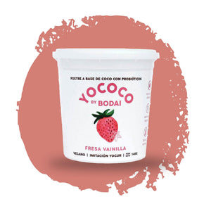 Yogurt de Coco Bodai Fresa Vainilla - Vida Market